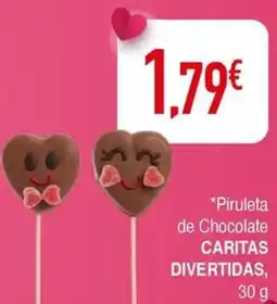 Masymas CARITAS DIVERTIDAS Piruleta de Chocolate oferta