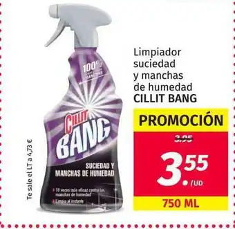 Maskom Supermercados Cillit Bang Limpiador Suciedad Y Manchas De Humedad 750ml oferta