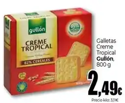 Unide Supermercados Gullón - galletas creme tropical oferta