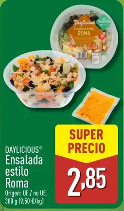 ALDI DAYLICIOUS Ensalada estilo Roma oferta