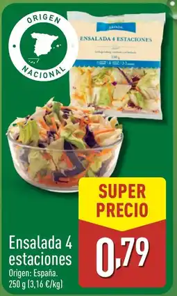 ALDI Ensalada 4 estaciones oferta