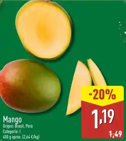 ALDI Mango oferta