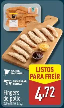 ALDI Fingers de pollo oferta