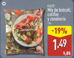 ALDI FLETE Mix de brócoli, coliflor y zanahoria oferta