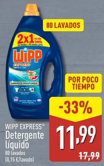 WIPP EXPRESS Detergente Líquido