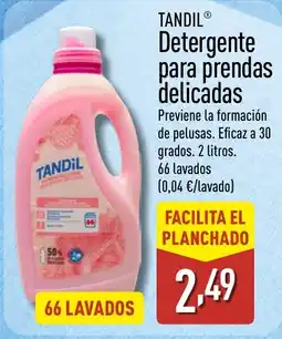 ALDI TANDIL Detergente para prendas delicadas oferta