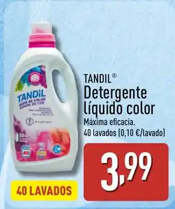 ALDI TANDIL Detergente líquido color oferta