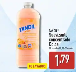 ALDI TANDIL Suavizante concentrado Dolce oferta