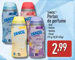 ALDI TANDIL Perlas de perfume oferta