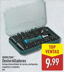 ALDI WORKZONE Destornilladores oferta