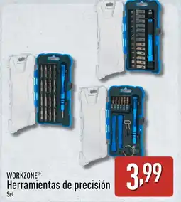ALDI WORKZONE Herramientas de precisión oferta
