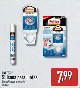 ALDI PATTEX Silicona para juntas oferta