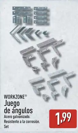 ALDI WORKZONE Juego de ángulos oferta
