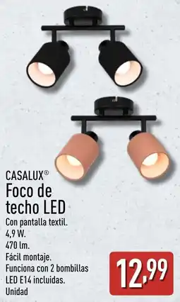 ALDI CASALUX Foco de techo LED oferta