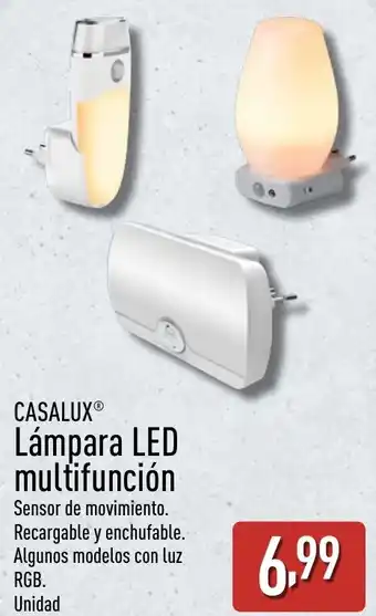 ALDI CASALUX Lámpara LED multifunción oferta