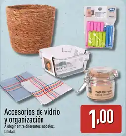 ALDI Accesorios de vidrio y organización oferta