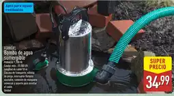 ALDI FERREX Bomba de agua sumergible oferta