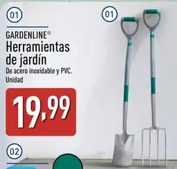 ALDI GARDENLINE Herramientas de jardín oferta