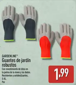 ALDI GARDENLINE Guantes de jardín robustos oferta
