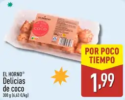 ALDI EL HORNO Delicias de coco oferta