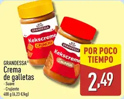 ALDI GRANDESSA Crema de galletas oferta