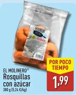 ALDI EL MOLINERO® Rosquillas con azúcar oferta
