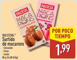 ALDI DULCESOL Surtido de macarons oferta