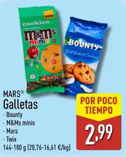 ALDI MARS Galletas oferta