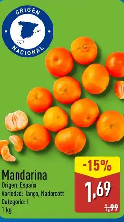 ALDI Mandarina oferta