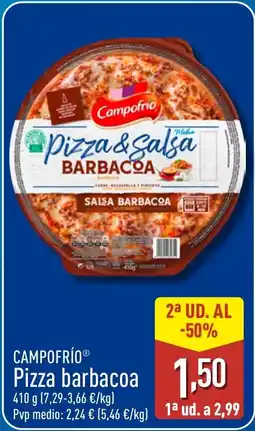 ALDI CAMPOFRÍO Pizza barbacoa oferta