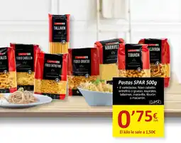 SPAR SPAR Pastas oferta