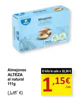 SPAR ALTEZA Almejones al natural oferta