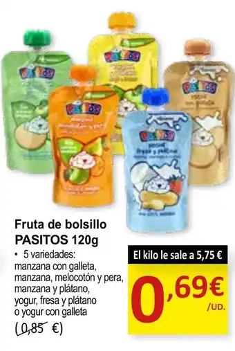 PASITOS Fruta de bolsillo