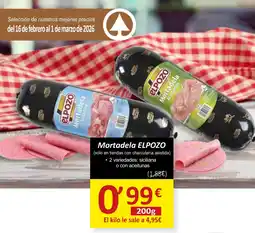 SPAR ELPOZO Mortadela oferta