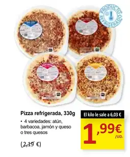 SPAR Pizza refrigerada oferta