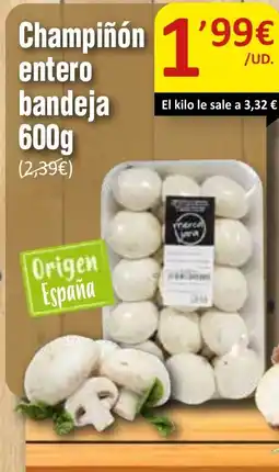 SPAR Champiñón entero bandeja oferta