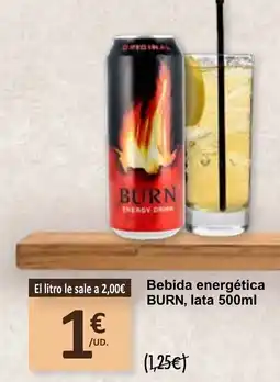 SPAR BURN Bebida energética oferta