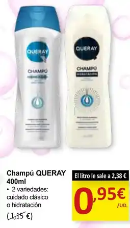 SPAR QUERAY Champú oferta