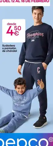 Pepco Champion - sudaderas o pantalón de chandal oferta