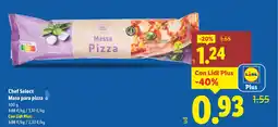 Lidl Chef Select Masa para pizza oferta