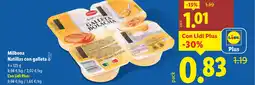 Lidl MILBONA Natillas con galleta oferta