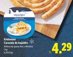 Lidl ERIDANOUS Caracola de hojaldre oferta