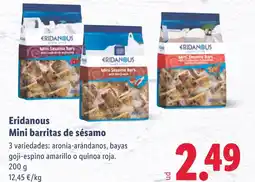Lidl ERIDANOUS Mini barritas de sésamo oferta