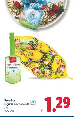 Lidl FAVORINA Figuras de chocolate oferta