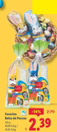 Lidl FAVORINA Bolsa de Pascua oferta