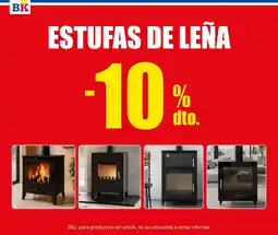 Bricoking ESTUFAS DE LEÑA oferta