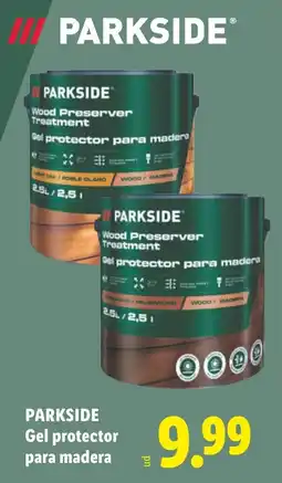 Lidl PARKSIDE Gel protector para madera oferta