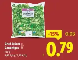 Lidl Chef - select canónigos oferta