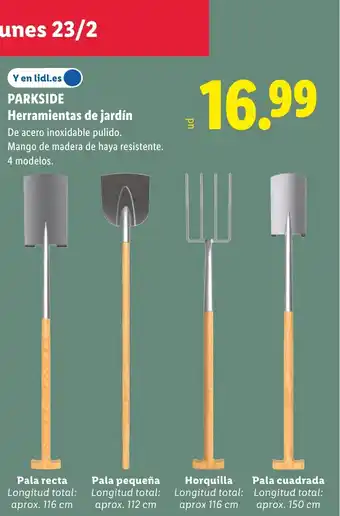 PARKSIDE Herramientas de jardín