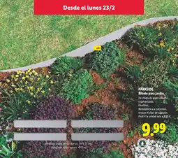 Lidl PARKSIDE Ribete para jardín oferta